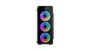 NOX Hummer TGM Midi Tower - Caja ATX Negro con Cristal Templado, 4 Ventiladores RGB Rainbow, USB 3.0, Soporte Placas ATX/micro-ATX/mini-ITX