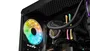 NOX Hummer TGM Midi Tower - Caja ATX Negro con Cristal Templado, 4 Ventiladores RGB Rainbow, USB 3.0, Soporte Placas ATX/micro-ATX/mini-ITX