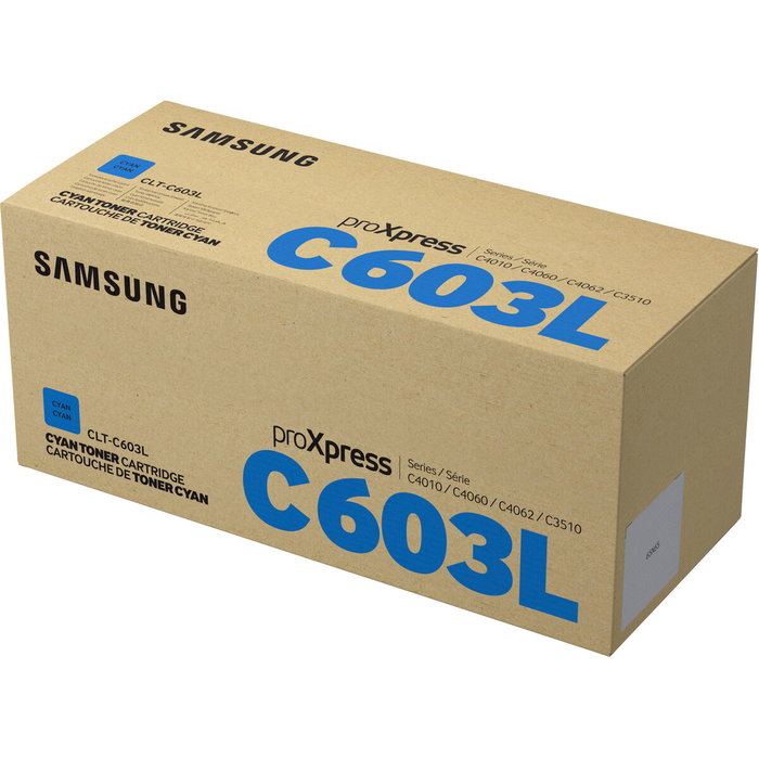 HP Cartucho de Tóner Cian CLT-C603L/ELS para Samsung ProXpress