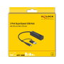 DeLOCK 63859 Hub USB de 3 puertos con lector de tarjetas SD y Micro SD