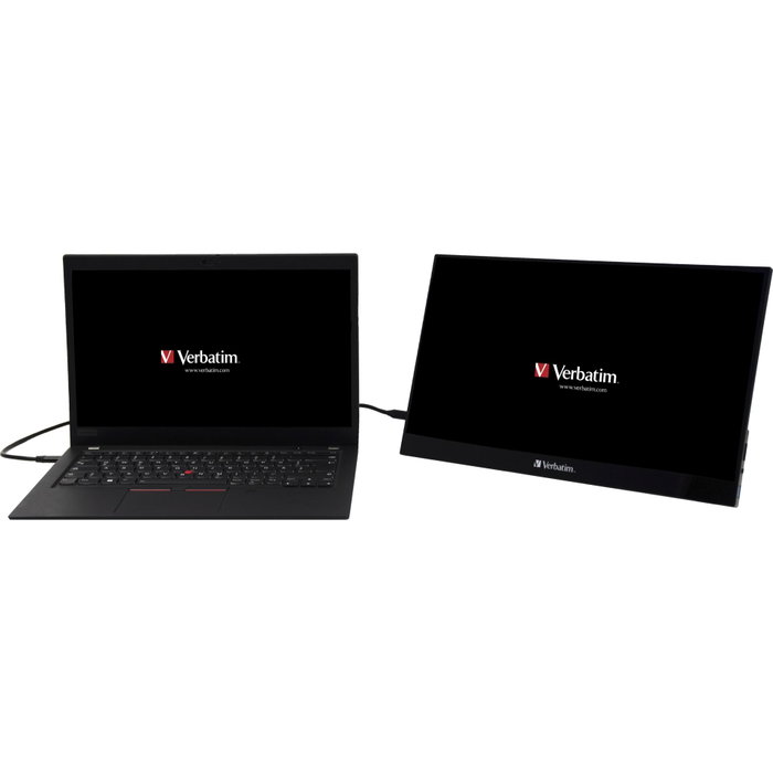 Verbatim PMT-17 Monitor Portátil Táctil 17,3 Full HD IPS Black