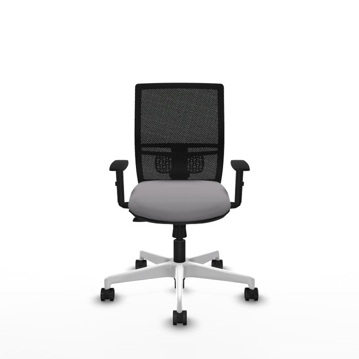 PIQUERAS Y CRESPO Silla de oficina Yunquera Gris y Negro con mecanismo Sincro/Traslack PIQUERAS Y CRESPO Silla de oficina Yunquera Gris y Negro con mecanismo Sincro/Traslack