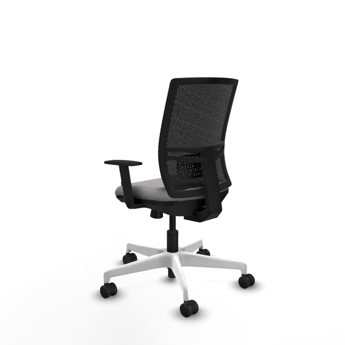 PIQUERAS Y CRESPO Silla de oficina Yunquera Gris y Negro con mecanismo Sincro/Traslack PIQUERAS Y CRESPO Silla de oficina Yunquera Gris y Negro con mecanismo Sincro/Traslack