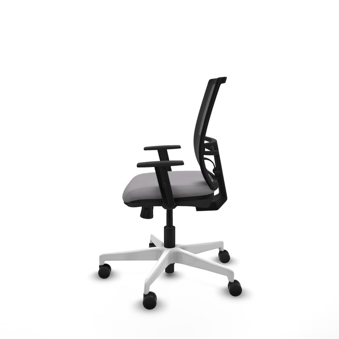 PIQUERAS Y CRESPO Silla de oficina Yunquera Gris y Negro con mecanismo Sincro/Traslack PIQUERAS Y CRESPO Silla de oficina Yunquera Gris y Negro con mecanismo Sincro/Traslack