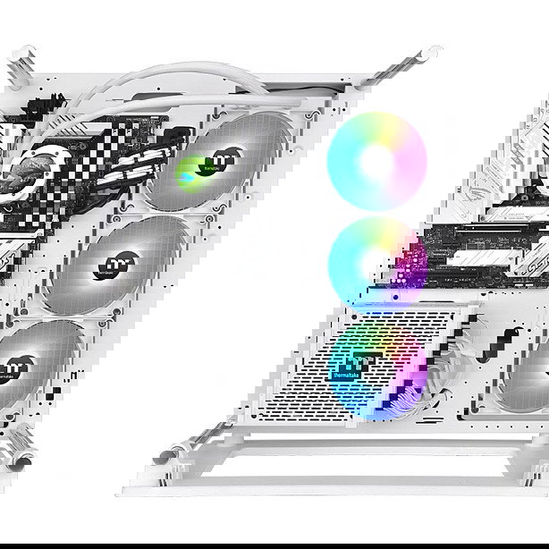 Thermaltake TH420 V2 Ultra ARGB CPU Liquid Cooler Snow Edition All-In-One Refrigeración Líquida Thermaltake TH420 V2 Ultra ARGB CPU Liquid Cooler Snow Edition All-In-One Refrigeración Líquida