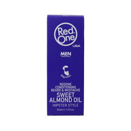 Red One Aceite para Barba y Bigote de Almendra Dulce 50 ml