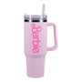 Paladone Vaso termo Barbie con pajita de 1200 ml