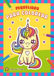 GATO DE HOJALATA, Pequelibro para colorear 2 (Unicornio)
