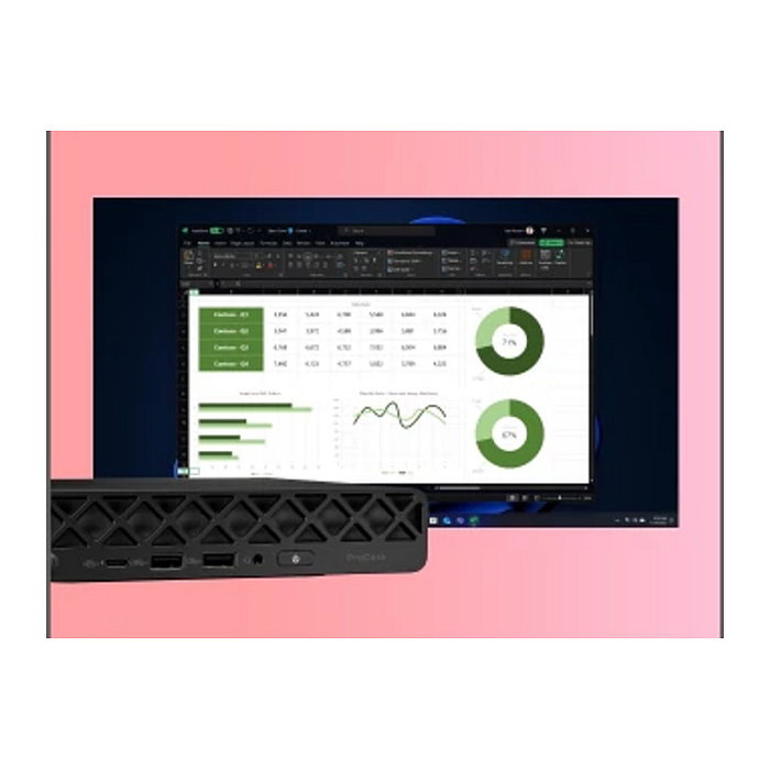 HP ProDesk 4 Mini G1i CU7-265T 24GB 512GB SSD W11Pro WLAN