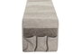 DKD Home Decor Portamandos Tradicional Gris Claro Gris Oscuro 30 x 90 x 0.5 cm