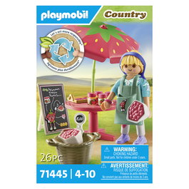 Playmobil 71445 Country - Marmeladenstand - Set de Juguete de Acción y Aventura con 26 Piezas, Multicolor, Recomendado a partir de 4 años