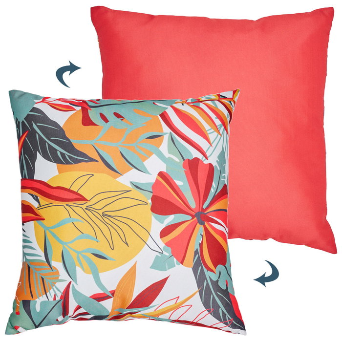 Home Deco Factory Cojín Hidrófugo 40x40 Paradis Exotiqu