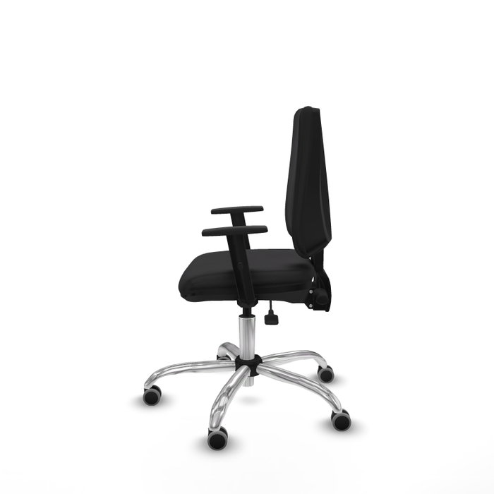 PIQUERAS Y CRESPO Silla de oficina Elche con mecanismo Asincro y brazos 1D en Negro PIQUERAS Y CRESPO Silla de oficina Elche con mecanismo Asincro y brazos 1D en Negro