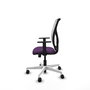 PIQUERAS Y CRESPO Silla de oficina Motilla con mecanismo Sincro, Morado y Blanco
