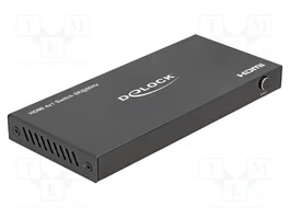 DeLOCK Conmutador HDMI 4 x entrada a 1 x salida 8K 60 Hz