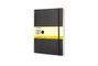 Moleskine Cuaderno Classic XL Tapa Blanda Cuadriculado Negro 19x25cm