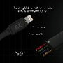 Green Cell Cable USB 3.0 a Lightning KABGC02 Negro 0,25m