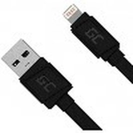 Green Cell Cable USB 3.0 a Lightning KABGC02 Negro 0,25m
