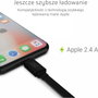 Green Cell Cable USB 3.0 a Lightning KABGC02 Negro 0,25m