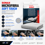 SONAX Soft Touch Mikrofasertücher 3 unidades