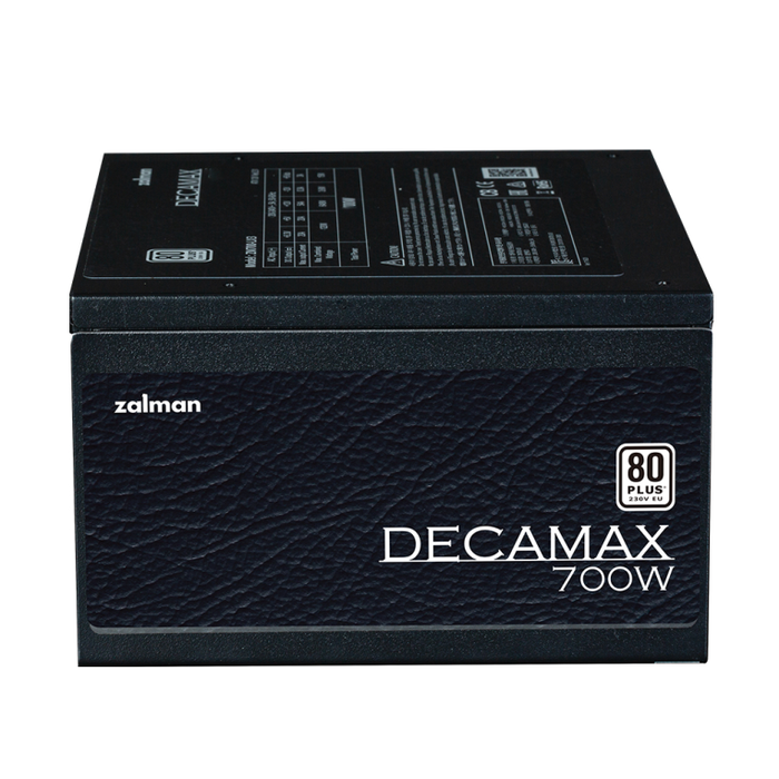 Zalman Decamax Fuente de Alimentación 700W ATX 80 PLUS Negro