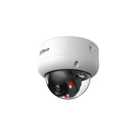 Dahua DH-IPC-HDBW3849EP-S-IL-0280B Cámara IP Domo Antivandálica 8MP WizSense Smart Dual Light AcuPick IA, Lente Fijo 2.8mm
