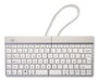 R-Go Tools Teclado ergonómico dividido R-Go Split Break con software de pausa, AZERTY (BE), Bluetooth, blanco