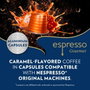 Lavazza Espresso Gourmet Caramel para cafeteras Nespresso, caja de 10