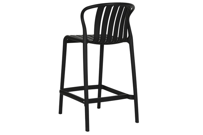 DKD Home Decor Taburete Urban Negro 49 x 92 x 50 cm (4 Unidades)