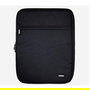 Nilox SLEEVE 17.3 NEGRA - Funda Sleeve acolchada para portátil o tablet hasta 43.9 cm (17.3"), color Negro, compartimento para accesorios, Poliéster