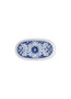 Hermia ODL0011 Juego de 2 Platos de Cerámica Amarillos 21x12x2 cm
