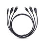 Startech Cable KVM DisplayPort Doble Pantalla USB 5Gbps de 1.8m