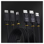 StarTech.com Cable KVM DisplayPort Doble Pantalla 4K 60Hz, 1,8 m, Negro