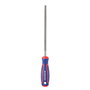 Workpro Escofina Redonda 250 mm con Dientes Agresivos para Madera y Mango Bimaterial Cómodo