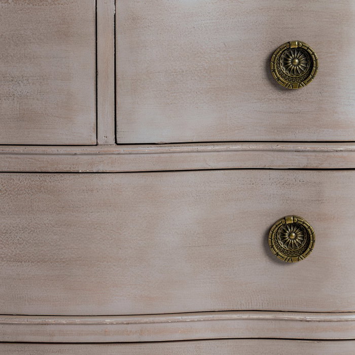 Cómoda Marrón Claro Madera de Abeto 93 X 38 X 78 cm