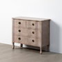 Cómoda Marrón Claro Madera de Abeto 93 X 38 X 78 cm
