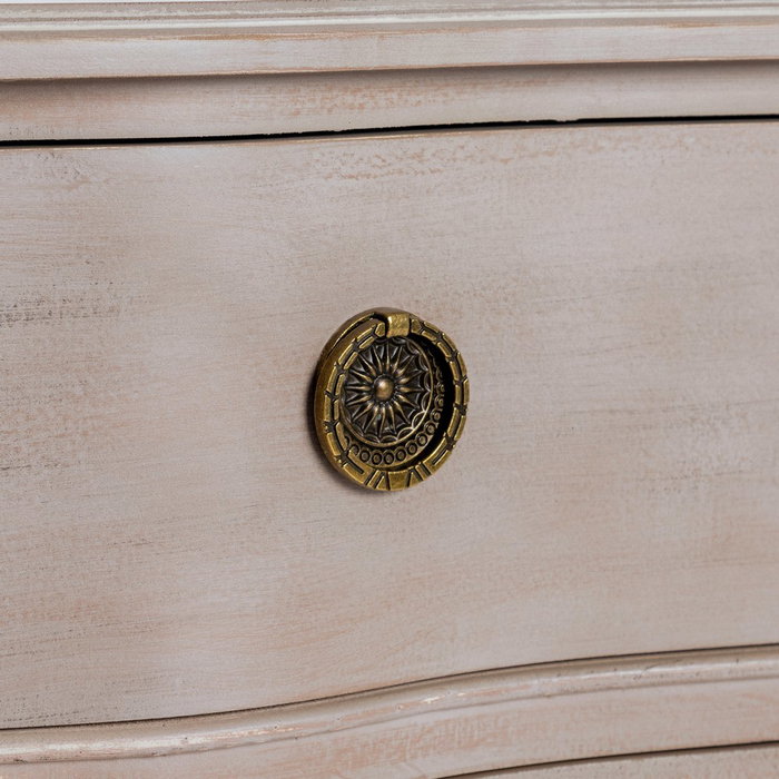 Cómoda Marrón Claro Madera de Abeto 93 X 38 X 78 cm