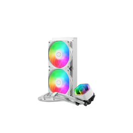 Cooler Master MLW-D24M-A18PA-RW MasterLiquid 240 Core II Refrigeración Líquida para PC Blanco ARGB