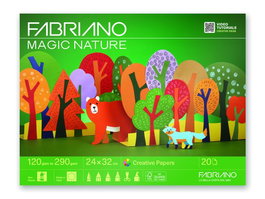 Bloc Fabriano Manualidades 20H. Magic Nature