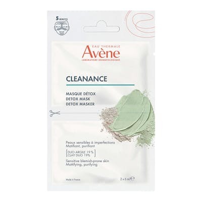 Avène CLEANANCE Mascarilla Detox 2 x 6 ml Avène CLEANANCE Mascarilla Detox 2 x 6 ml