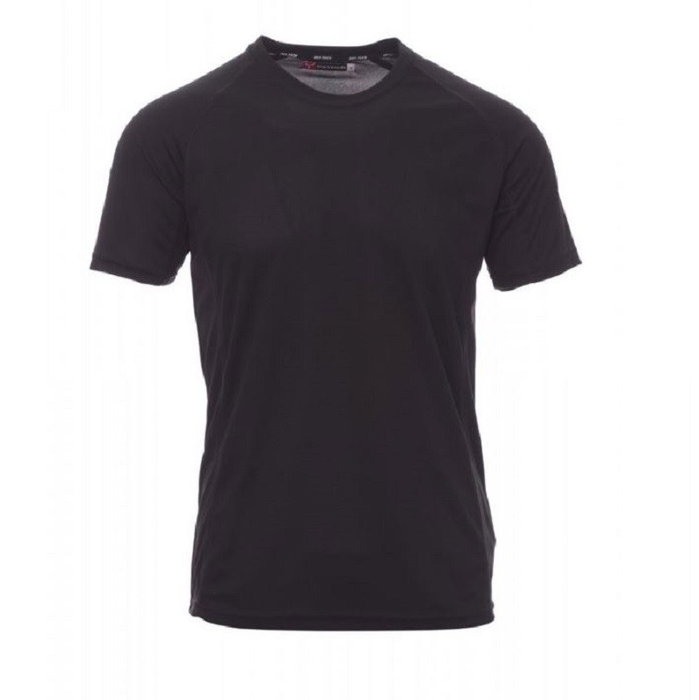 PAYPER Camiseta Técnica Lisa Negro Tallas S-XXL M PAYPER Camiseta Técnica Lisa Negro Tallas S-XXL M