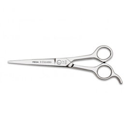 Tres Claveles Tijera Peluquería Mega 7.5 pulg con Filo Microdentado