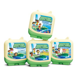 tonies Clever Tonies: The Sunspeed Explorers Set (4 Tonies) - Juguete musical multicolor