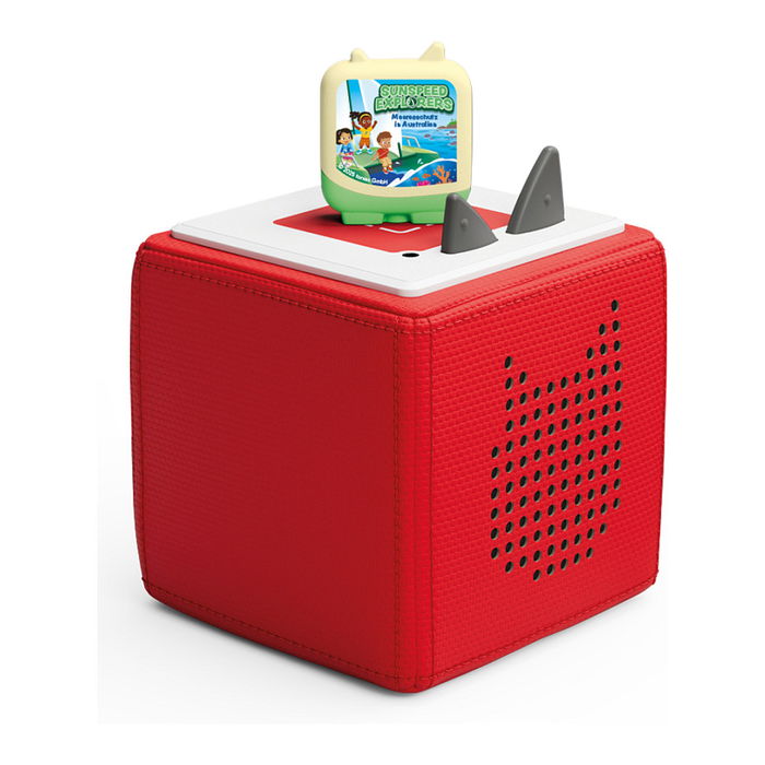 Tonies Tonies Clever Tonies The Sunspeed Explorers Set Juguete Musical con 4 Tonies 11002635, 5+ Anos, 129 min, Aleman, para Toniebox, Plastico