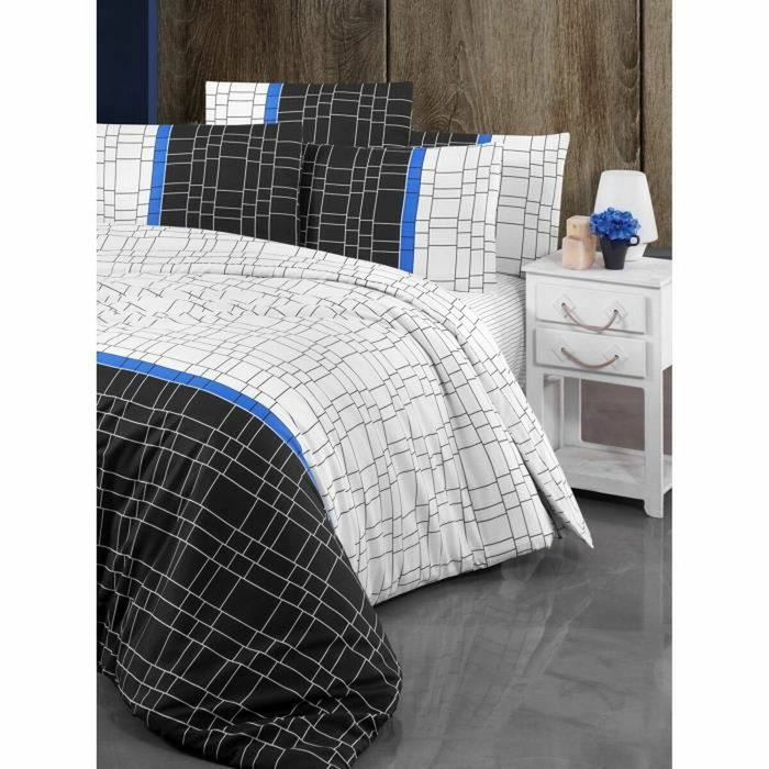 Aucune Juego de cama Blanco (1 funda nórdica 220x240 cm + 2 fundas de almohada 60x60 cm) Aucune Juego de cama Blanco (1 funda nórdica 220x240 cm + 2 fundas de almohada 60x60 cm)