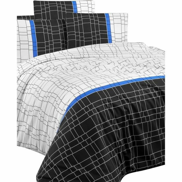 Aucune Juego de cama Blanco (1 funda nórdica 220x240 cm + 2 fundas de almohada 60x60 cm) Aucune Juego de cama Blanco (1 funda nórdica 220x240 cm + 2 fundas de almohada 60x60 cm)