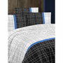 Aucune Juego de cama Blanco (1 funda nórdica 220x240 cm + 2 fundas de almohada 60x60 cm)