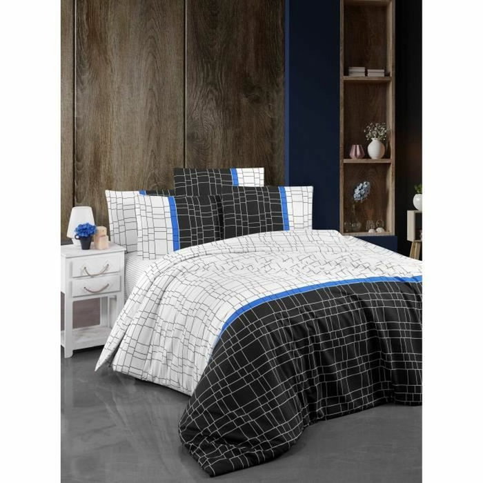 Aucune Juego de cama Blanco (1 funda nórdica 220x240 cm + 2 fundas de almohada 60x60 cm) Aucune Juego de cama Blanco (1 funda nórdica 220x240 cm + 2 fundas de almohada 60x60 cm)