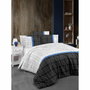 Aucune Juego de cama Blanco (1 funda nórdica 220x240 cm + 2 fundas de almohada 60x60 cm)