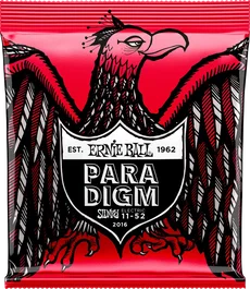 Ernieball Juego Eléctrica Paradigm Slinky Burly 11-52 Cuerdas Guitarra Eléctrica Nanométrico Everlast
